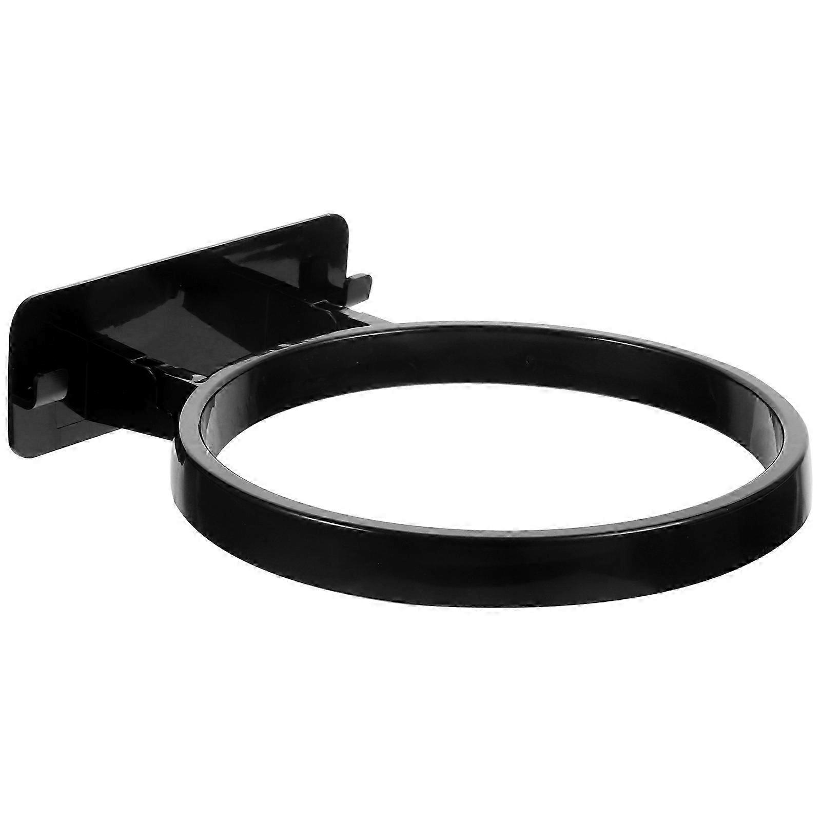 Black Plastic Basketball Wall Display