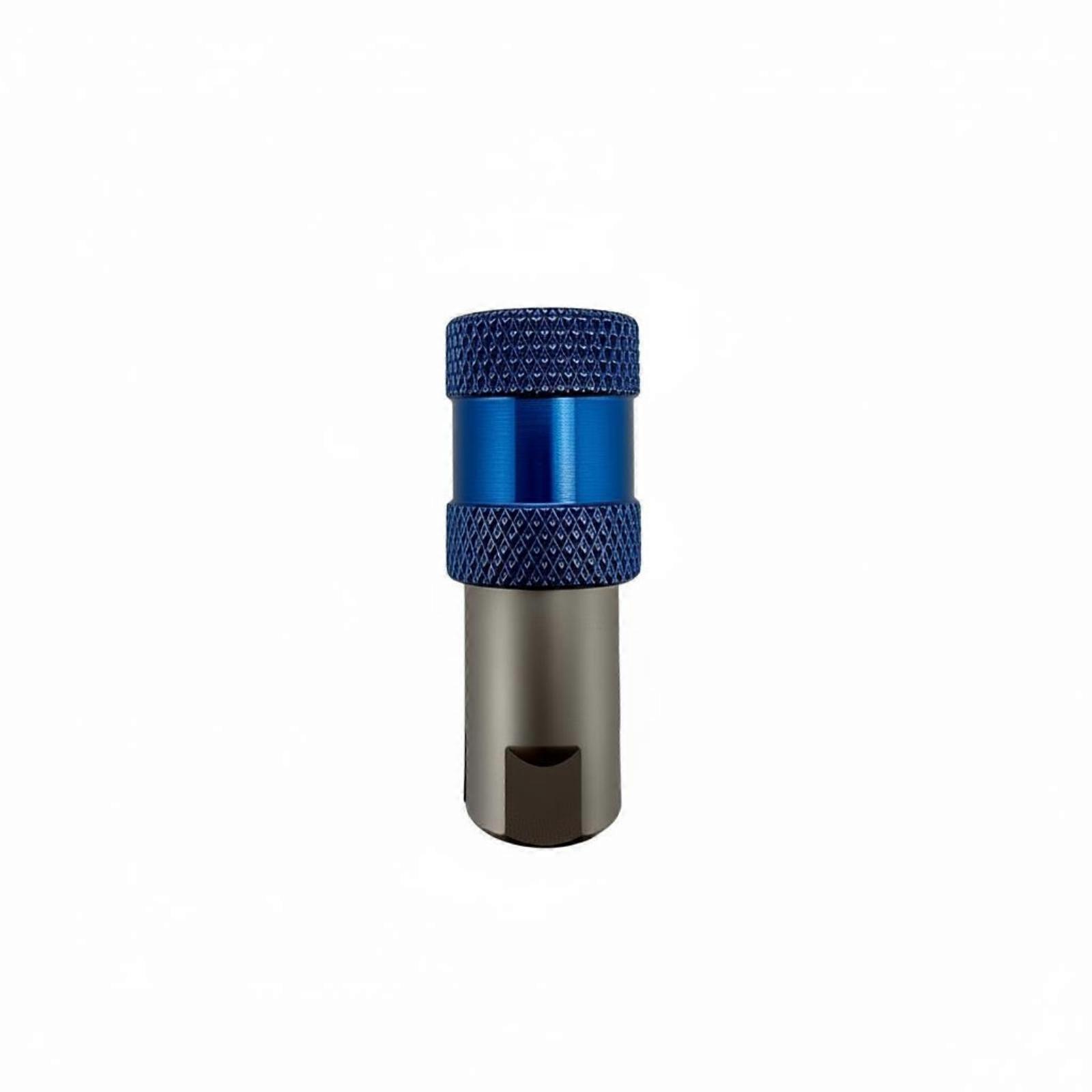 Screwdriver Adapter Knurled Grip Fast-Swap Adapter Anodized