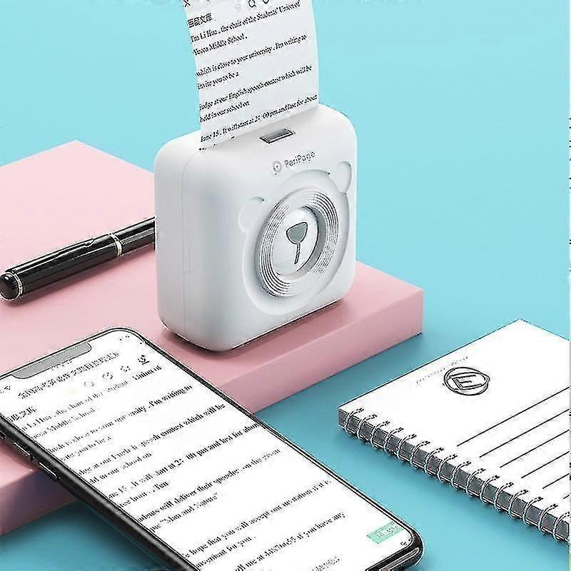 Portable Pocket Thermal Printer Bluetooth Mini Printing Machine