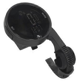 Bike Computer Speed Step Frequency Sensor LED Backlit Large Screen Wireless Cycling Speedometer