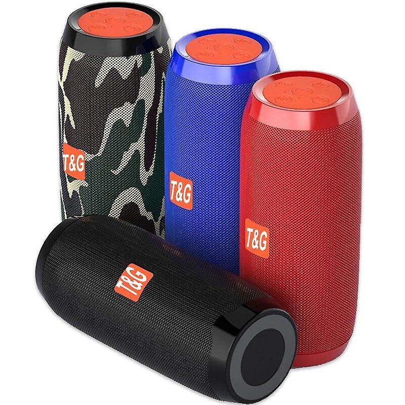 Portable Bluetooth Speaker Outdoor Wireless Bass Column Waterproof Speaker Support Fm Radio Mp3 Tf Card Soundbar Subwoofer