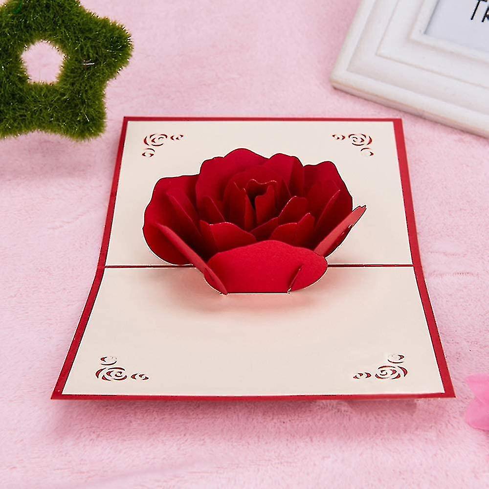 3d Card Valentines Day Pop Up Card With Envelopes For Significant, Anniversary Card Gifts