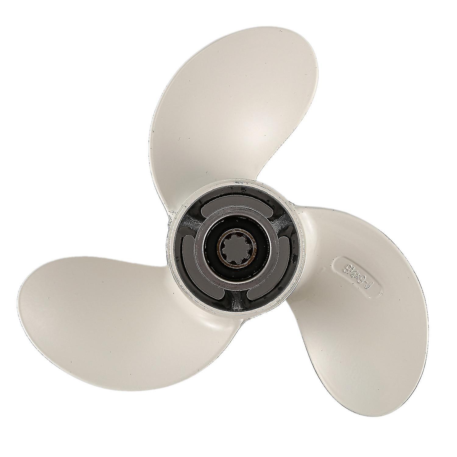 9 1/4 X 9-j New Alloy 3 Blade Outboard Propr For 9.9-15