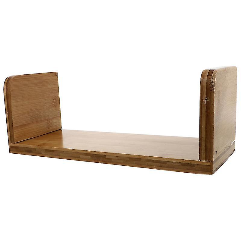 41X15cm Utility Hooks 1pc Bamboo Craft Sundries Rack Home Use Wall Storage Shelf Sundries