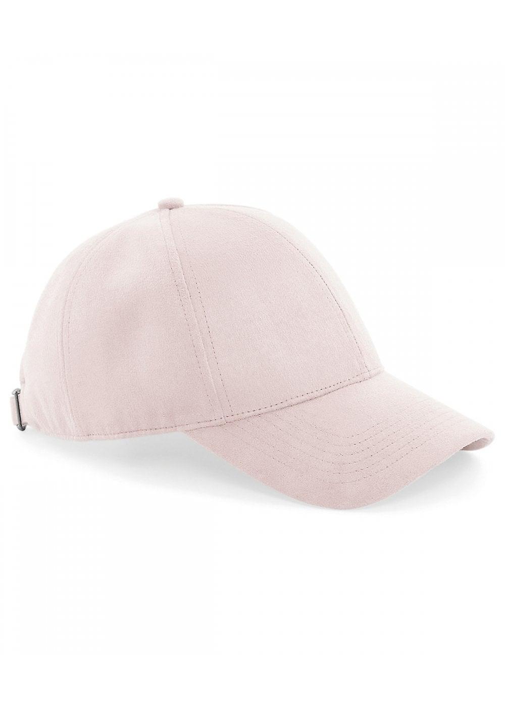 Men's Beechfield Faux Suede 6-Panel Cap B656