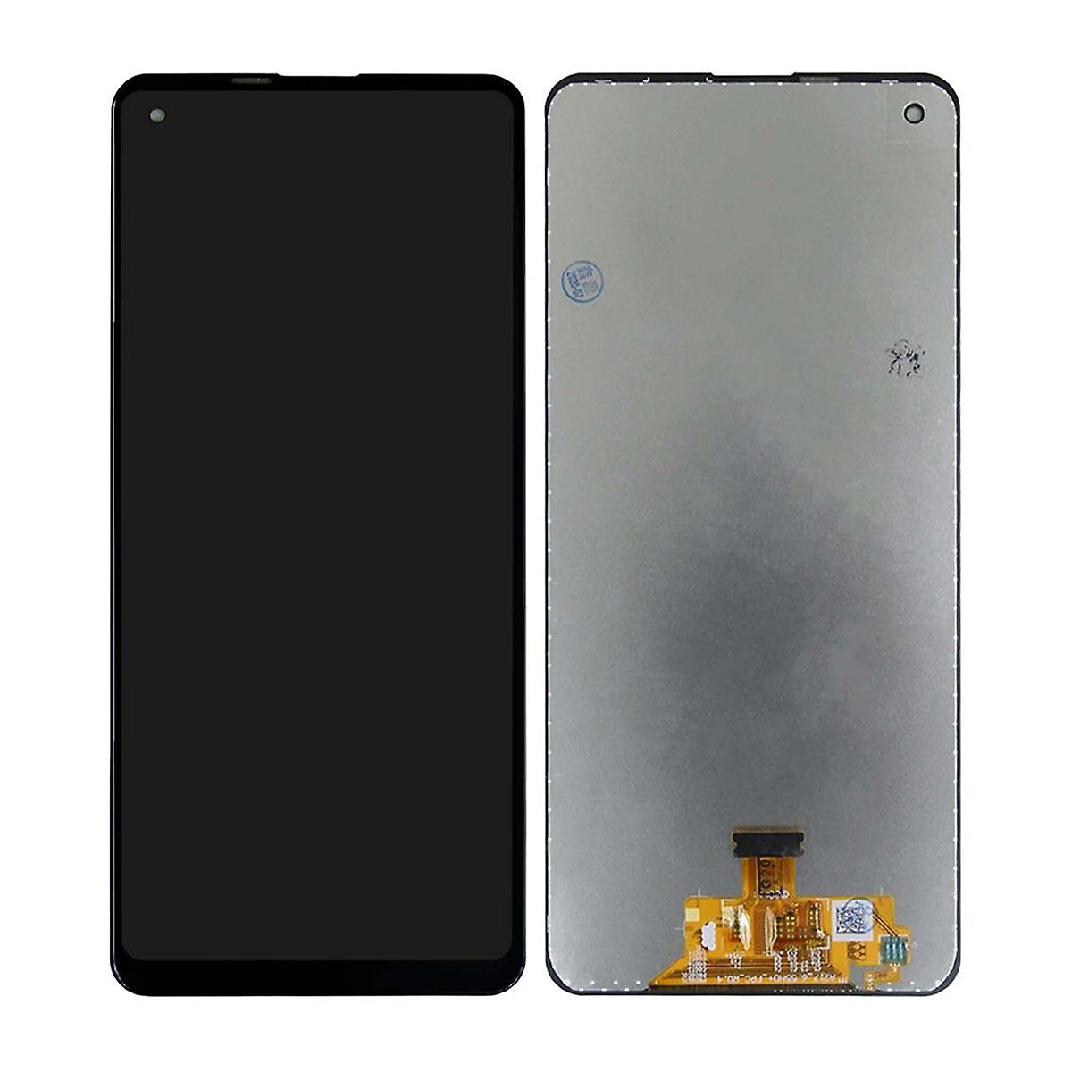 För Samsung Galaxy A21s 2020 LCD Skärm med Display - Svart