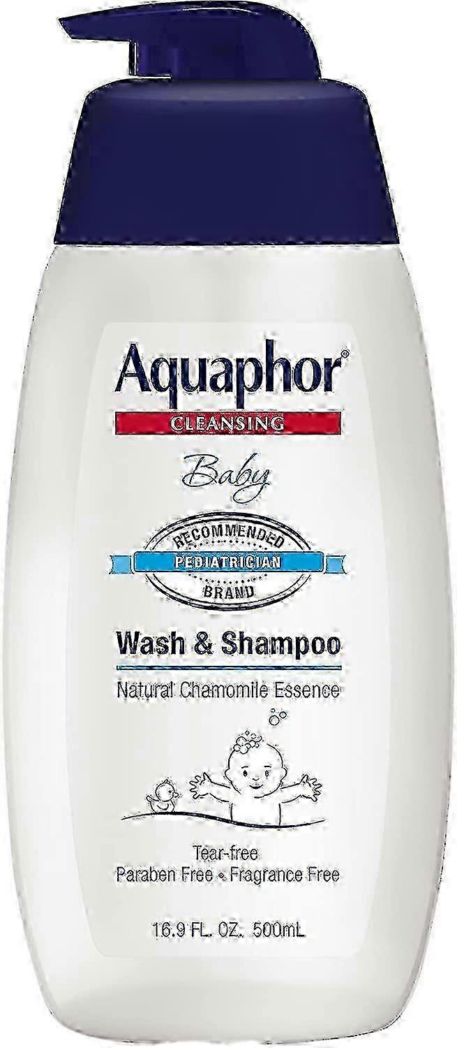 Aquaphor 婴儿沐浴露和洗发水，16.9 盎司