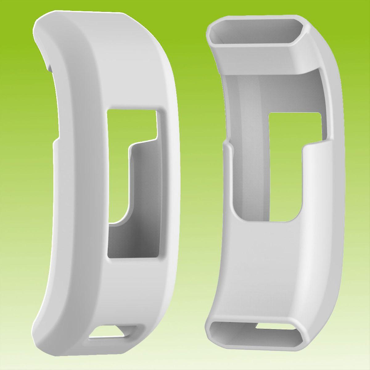 For Garmin Vivosmart HR High Quality Plastic/Silicone Watch Watch Smart Sport Case White