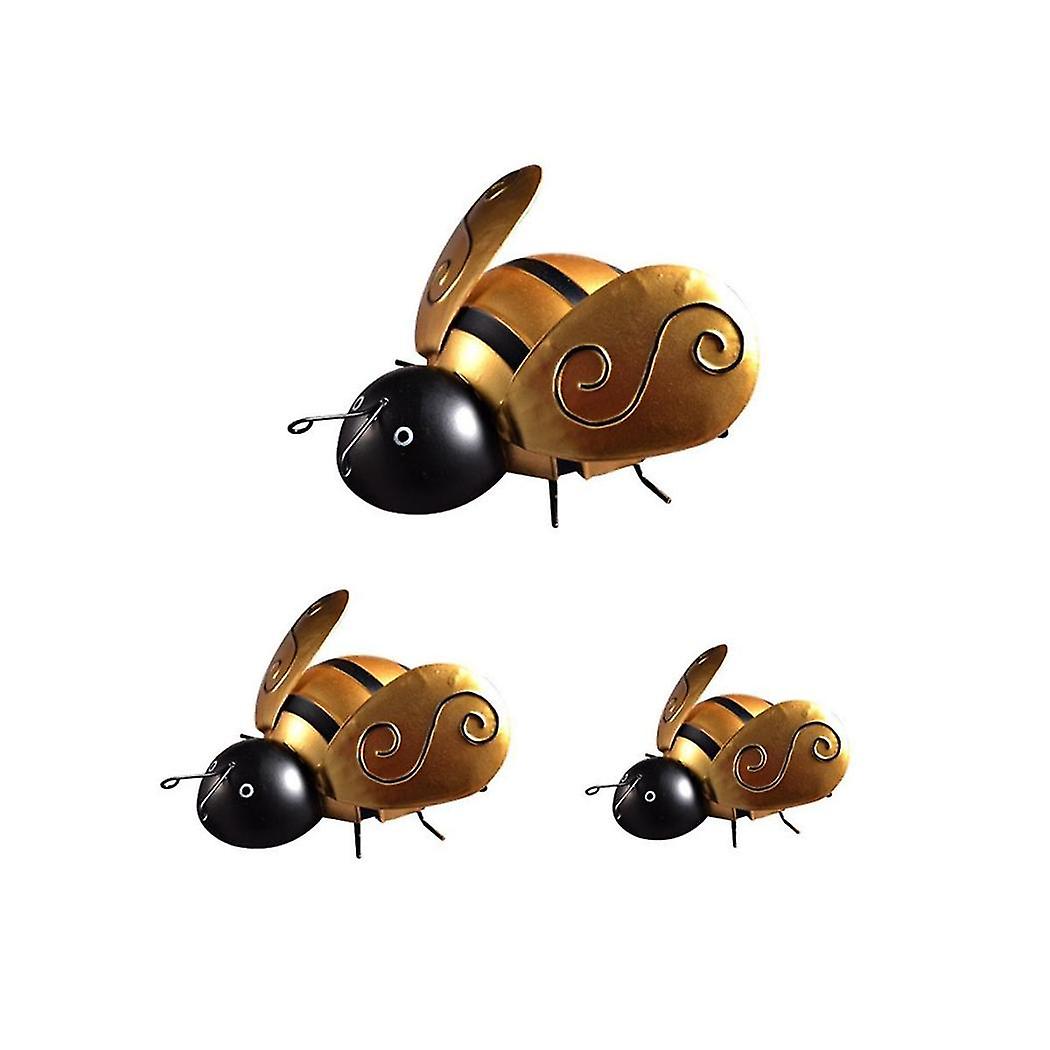 فن الجدار المعدني ، نحت جدار النحل ، داخلي في الهواء الطلق النحل شنقا ديكور مطعم حديقة الفناء,