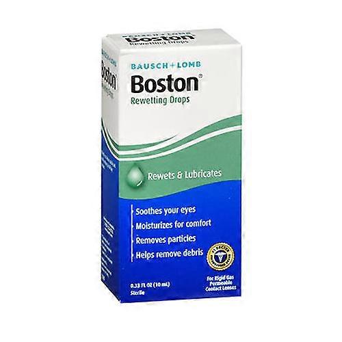 Bausch + Lomb Bausch & Lomb Boston 隐形眼镜再润湿滴剂，10 毫升（1 件装）