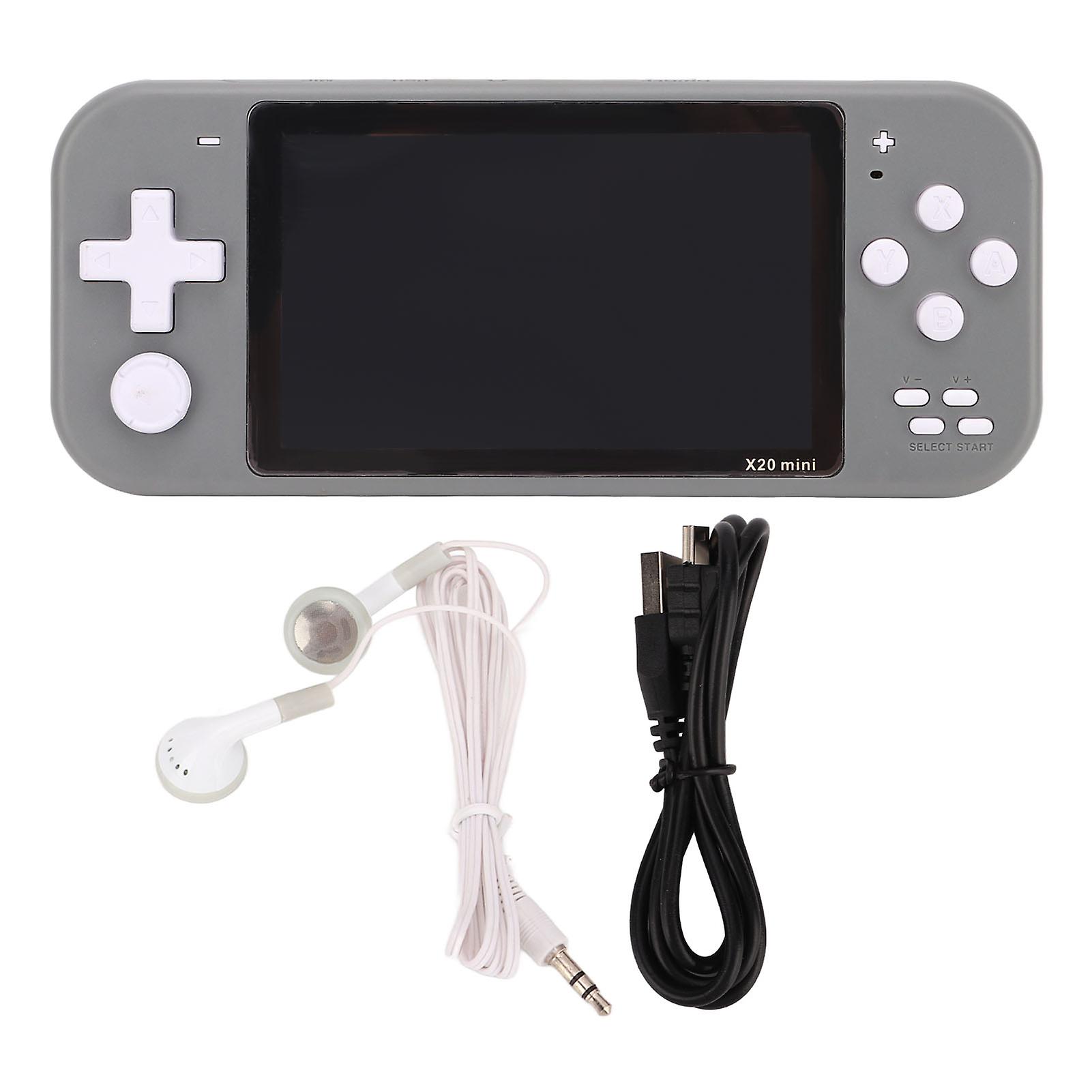 Handheld Game Console 4,3 polegadas Retro Plastic Múltiplos Emuladores Portable Video Game Player para crianças e adultos