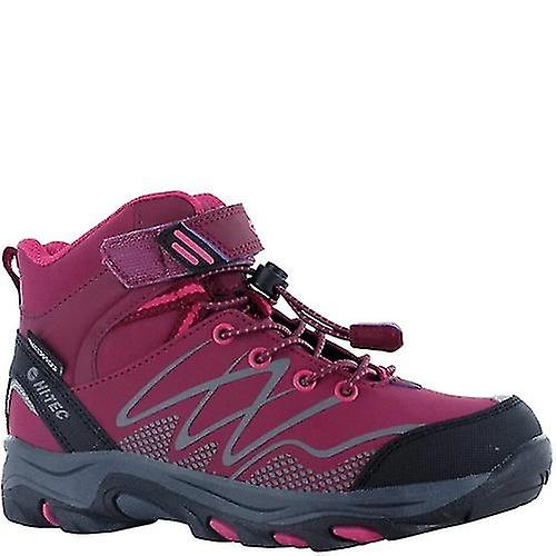 Hi-Tec Girls Blackout Mid Cut Walking Boots