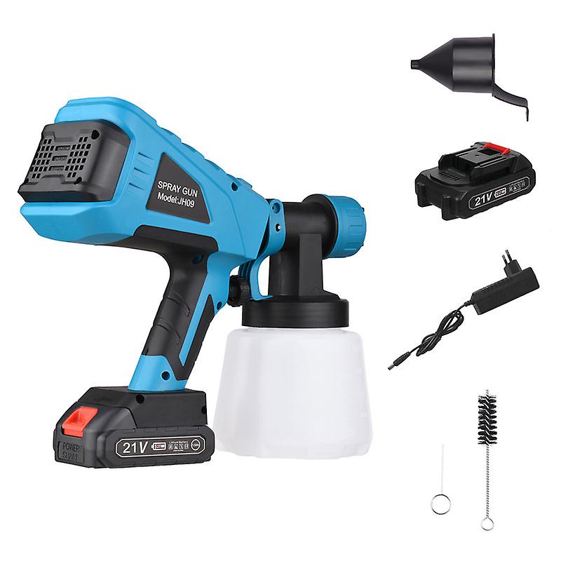 Paint Sprayer Handheld Portable Wireless With 1000ml Container
