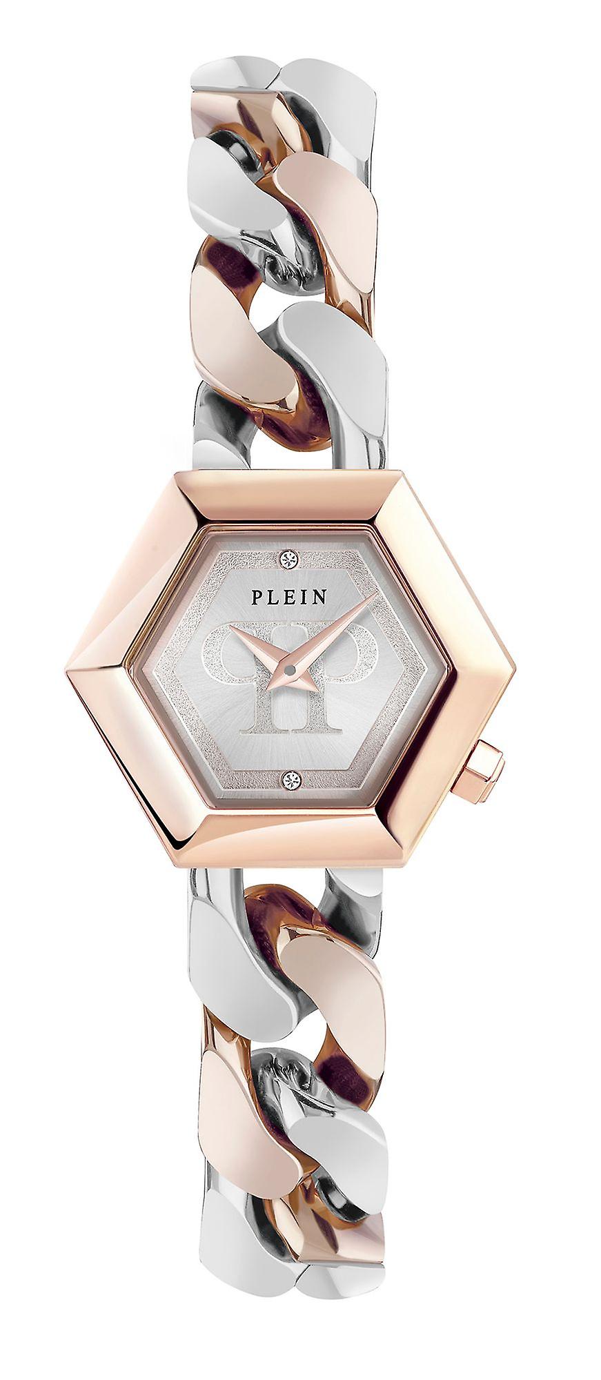 Philipp Plein Women's Watch Analog Quartz THE HEXAGON GROUMETTE PWWBA0223 Stainless Steel