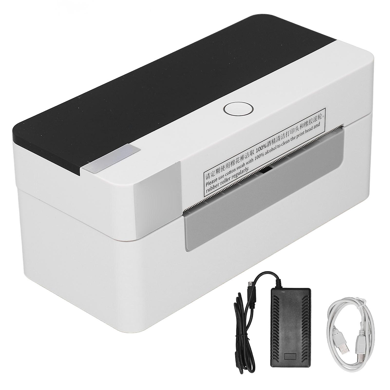 Thermal Label Printer Bluetooth USB Connection Printing Machine for Barcode Shipping Packages 100240V
