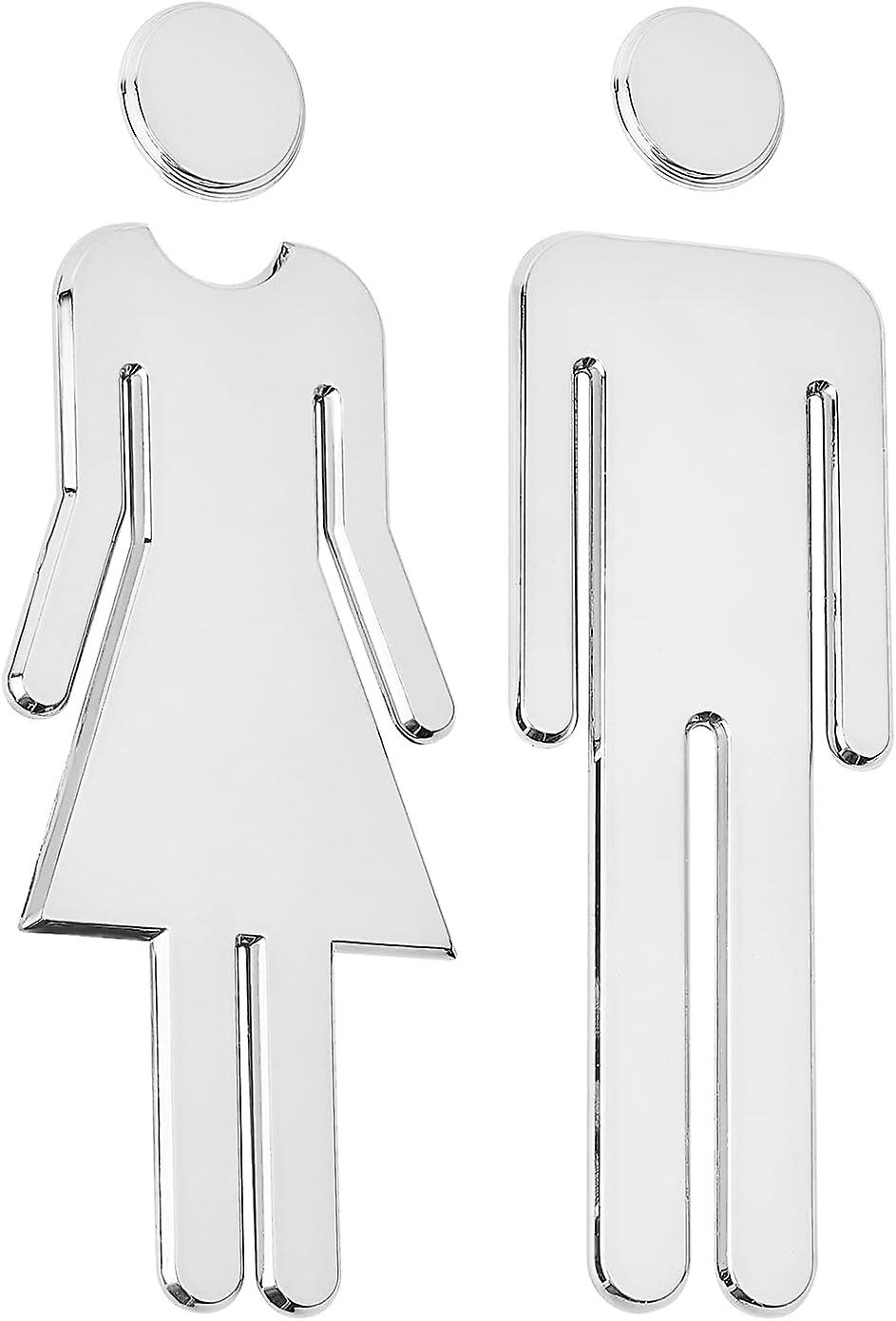 Self Adhesive Toilet Signs for Home Usage