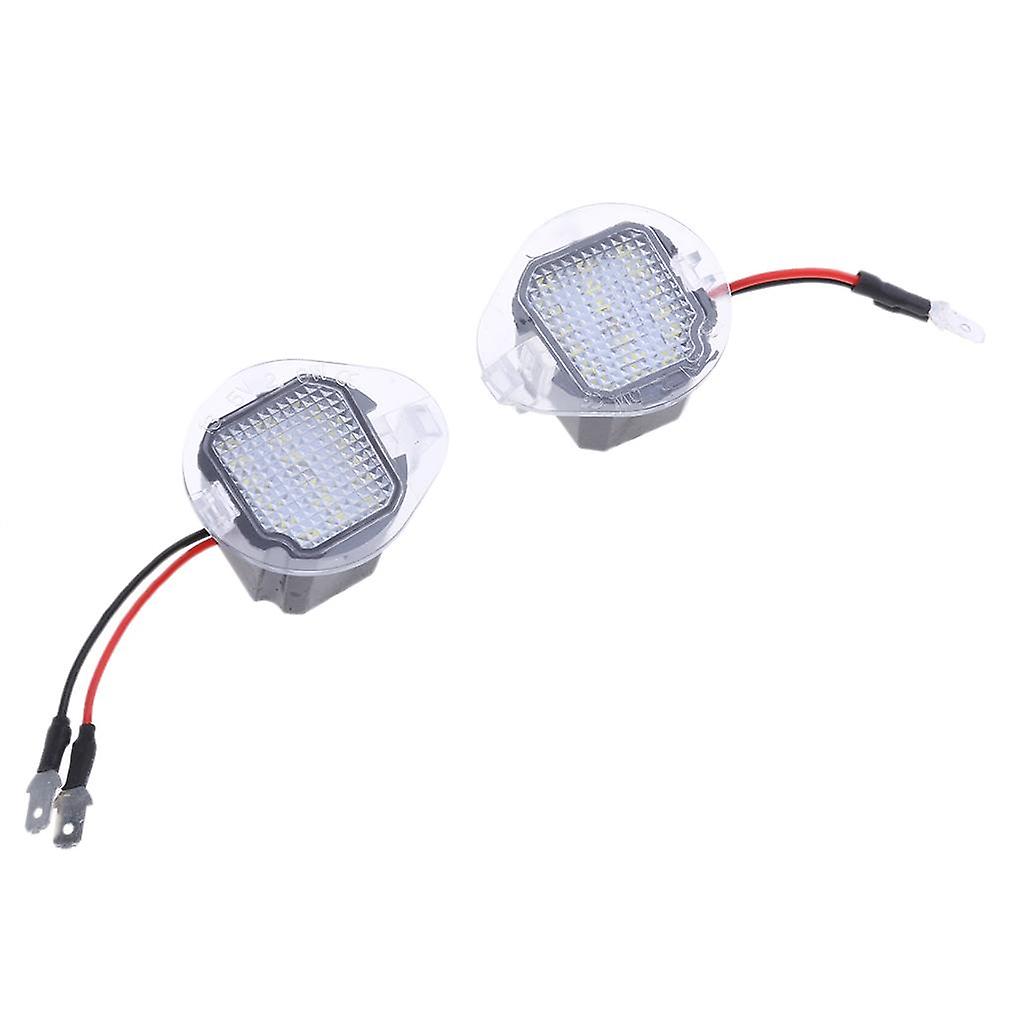 1 Pair LED Side Rearview Mirror Lighting Puddle Lights for Jeep Cherokee