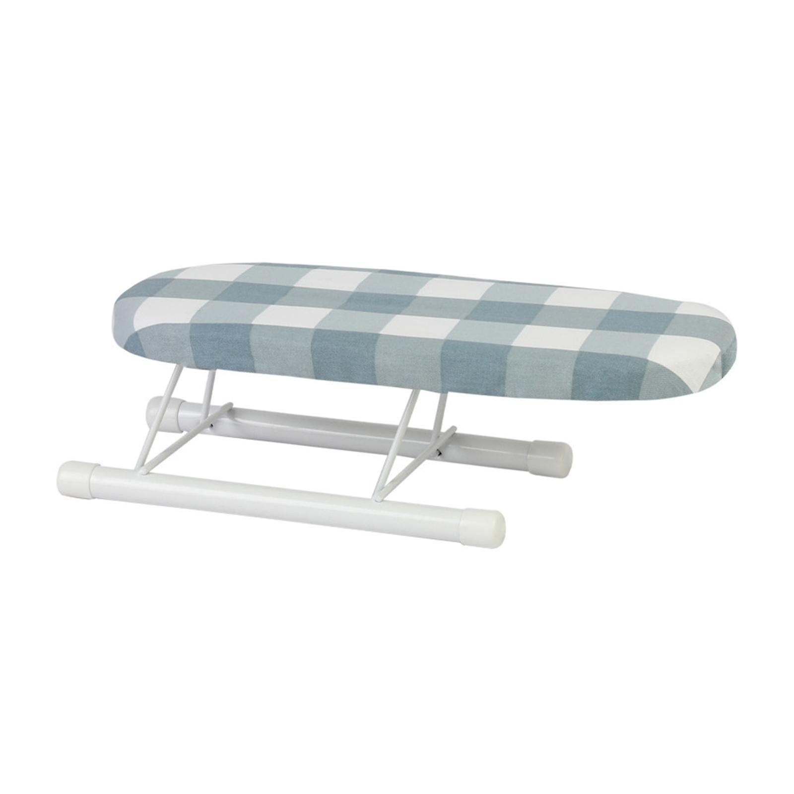 Foldable Ironing Board Countertop Iron Board for Ironing Clothes Portable Lightweight Mini Ironing Board for Craft Room