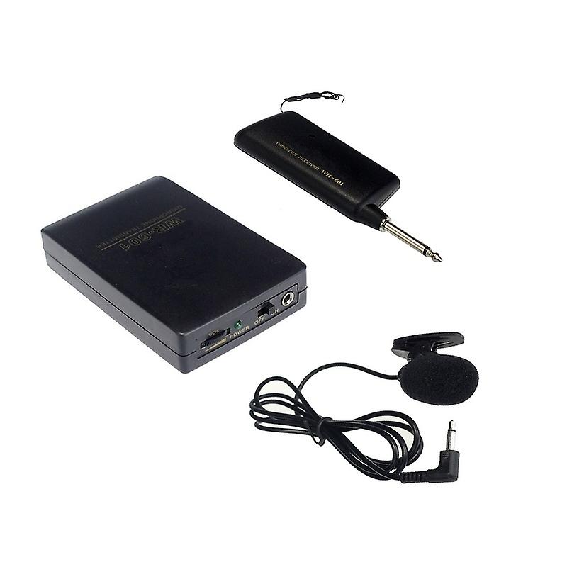 WR601 Wireless Amplifier Microphone/Lavalier Microphone