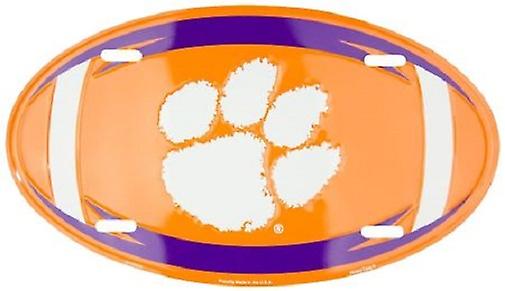 Clemson Tigre NCAA Oval nummerplade