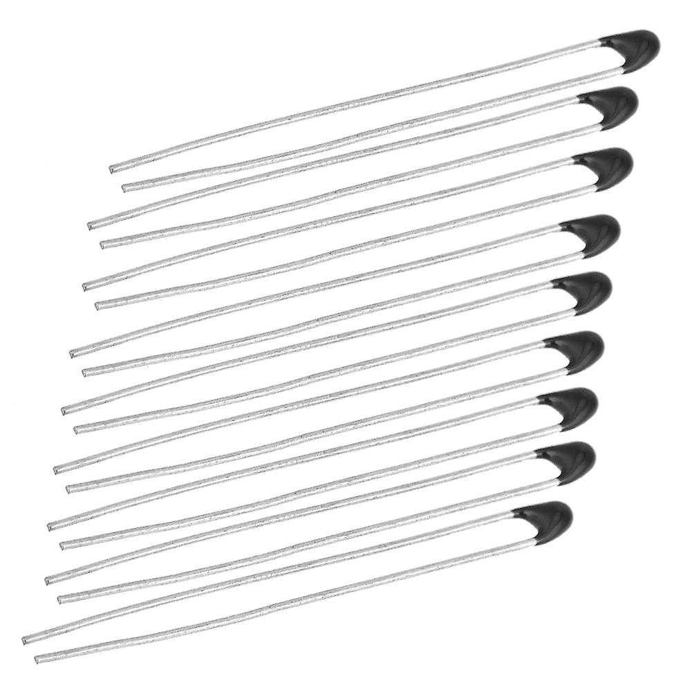 10pcs High Precision NTC MF52 Thermistor Temperature Sensor with 30mm Cable (100kΩ b3950-L30)