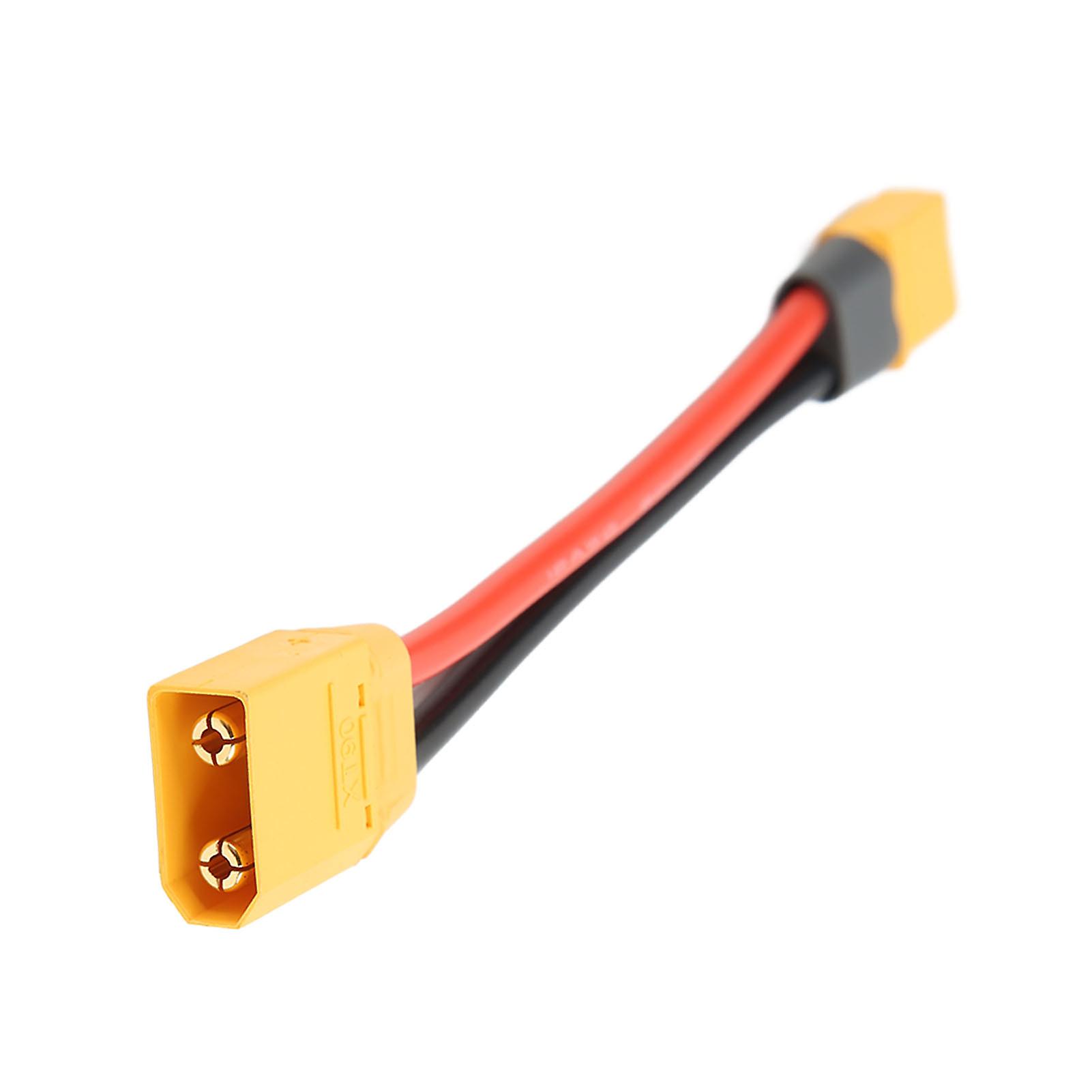 XT90 Male to XT60H Male Parallel Battery Connector for RC Car, Silicone Battery Cable