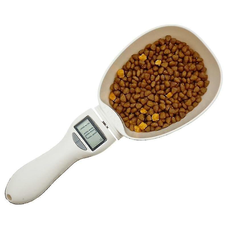 Pet Food Scale Electronic Measuring Tool For Dog Cat Feeding Bowl Measuring Spoon Kitchen