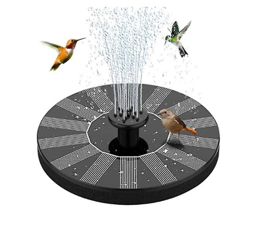 Solar Fountain , Solar Pond Pump with Solar Water Pump Solar Floating Fountain Pump for Garden Pond Fountain Bird Bath Fish Tank
