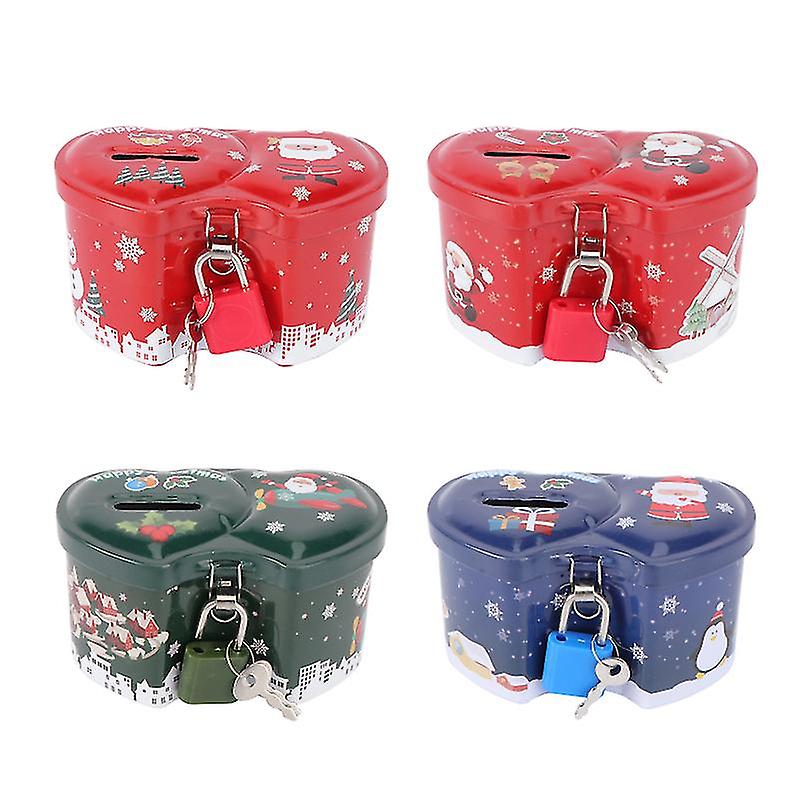 4pcs Cartoon Money Box