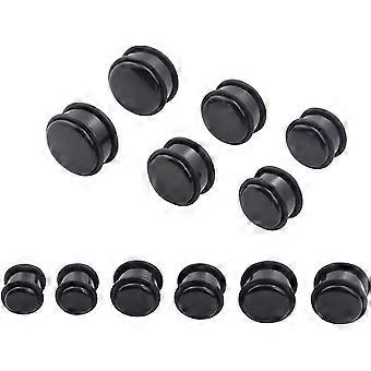thumbnail image 2 of LongBeauty 36-Piece Ear Stretching Kit – Acrylic Tapers And Plugs From 14G To 00G (Gauges Kit) 2 of 5