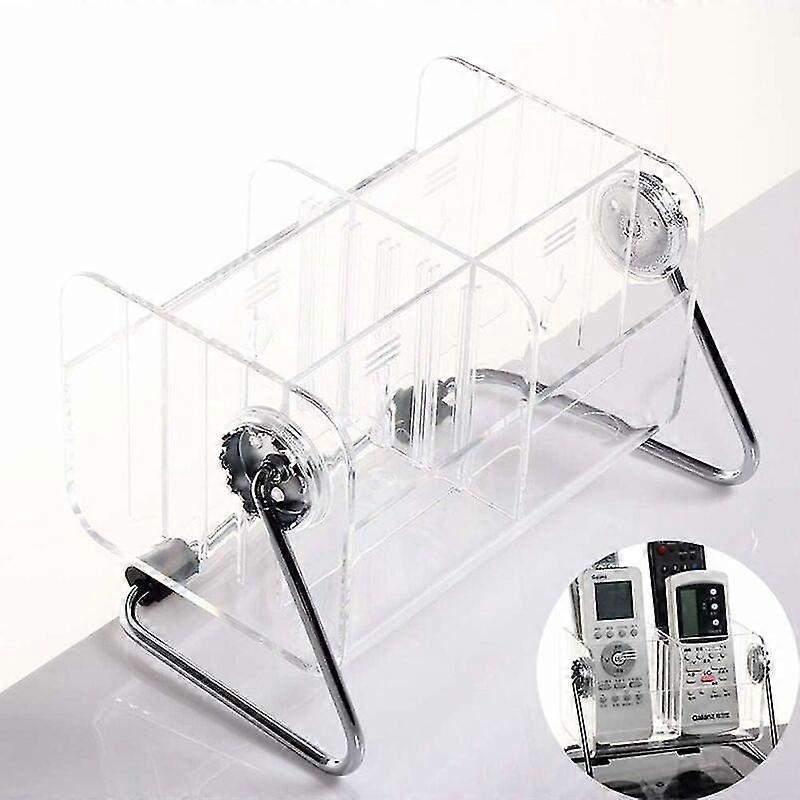 Acrylic Remote Control Holder, Remote Control Holder for Maximum 6 Remote Controls