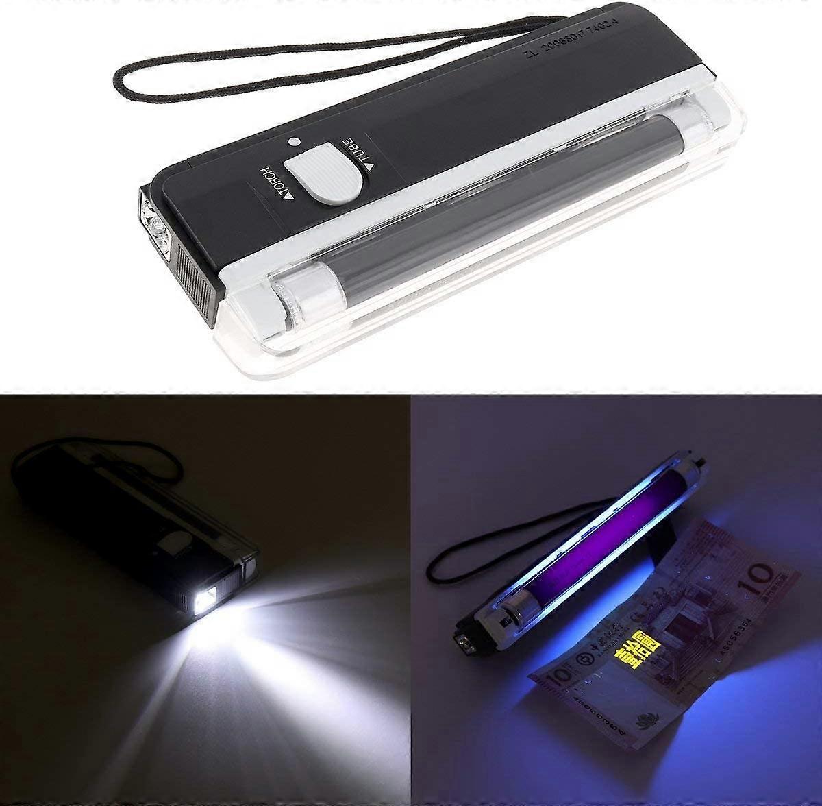 Handheld UV Black Light Flashlight for Banknote Detector