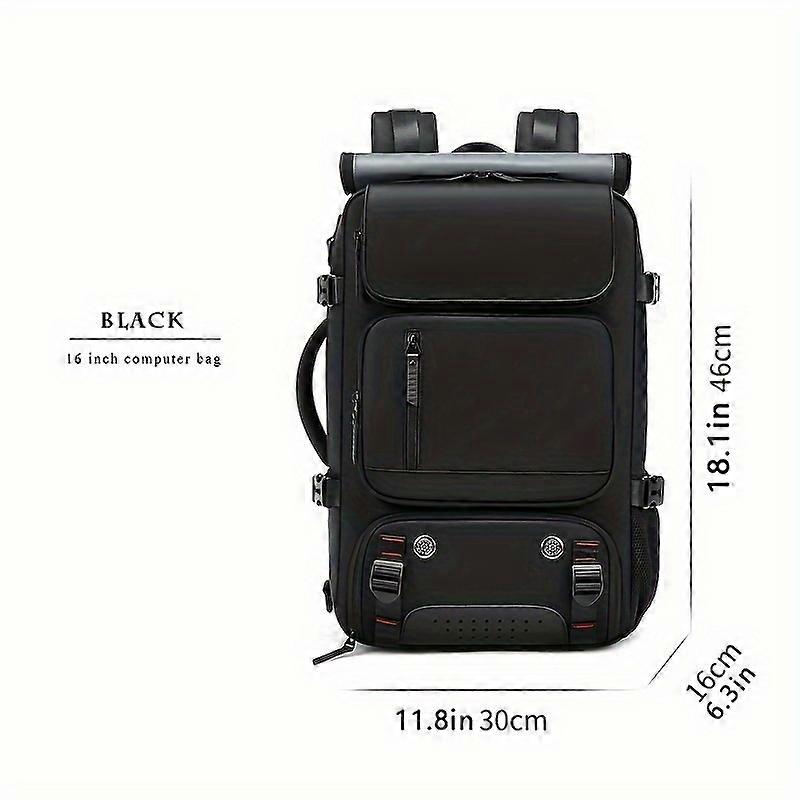 1pc Large Capacity Travel Backpack With Shoe Compartment, Lightweight Multifunctional Laptop Backpack, Fashion Outdoor Waterproof Backpack