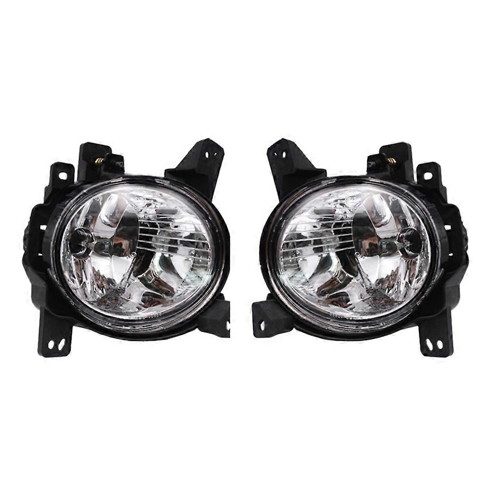 1Pair Car Front Bumper Fog Lights Assembly Driving Lamp Foglight for 2011 2012