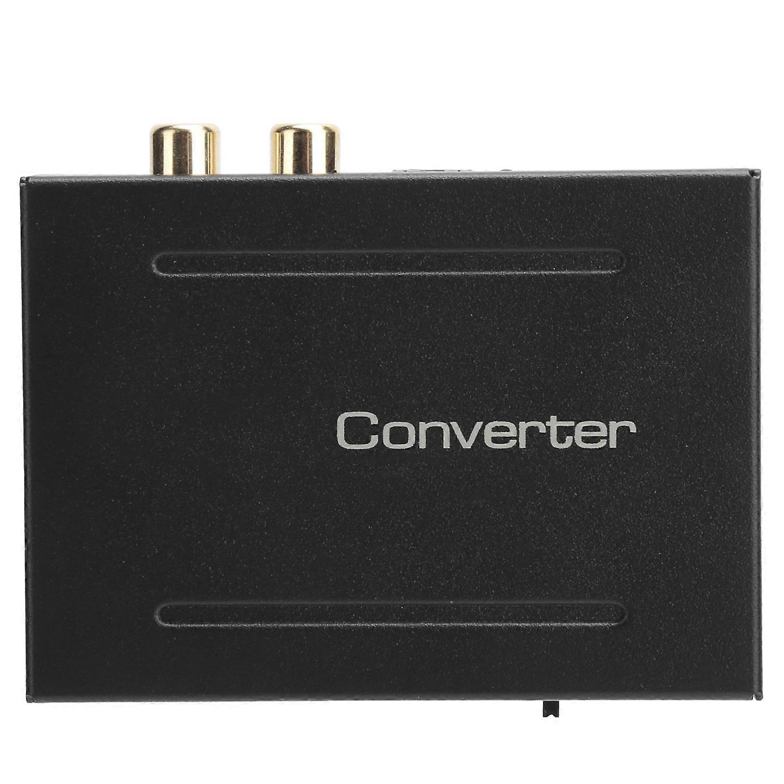 Audio Extractor Converter HighDefinition Multimedia Interface zu AUDIO+ SPDIF+ R/L (Schwarz)
