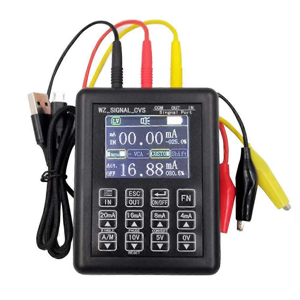 4-20MA 0-10V Adjustable Signal Generator Process Controlling Signal Calibrator Constant Current Sou