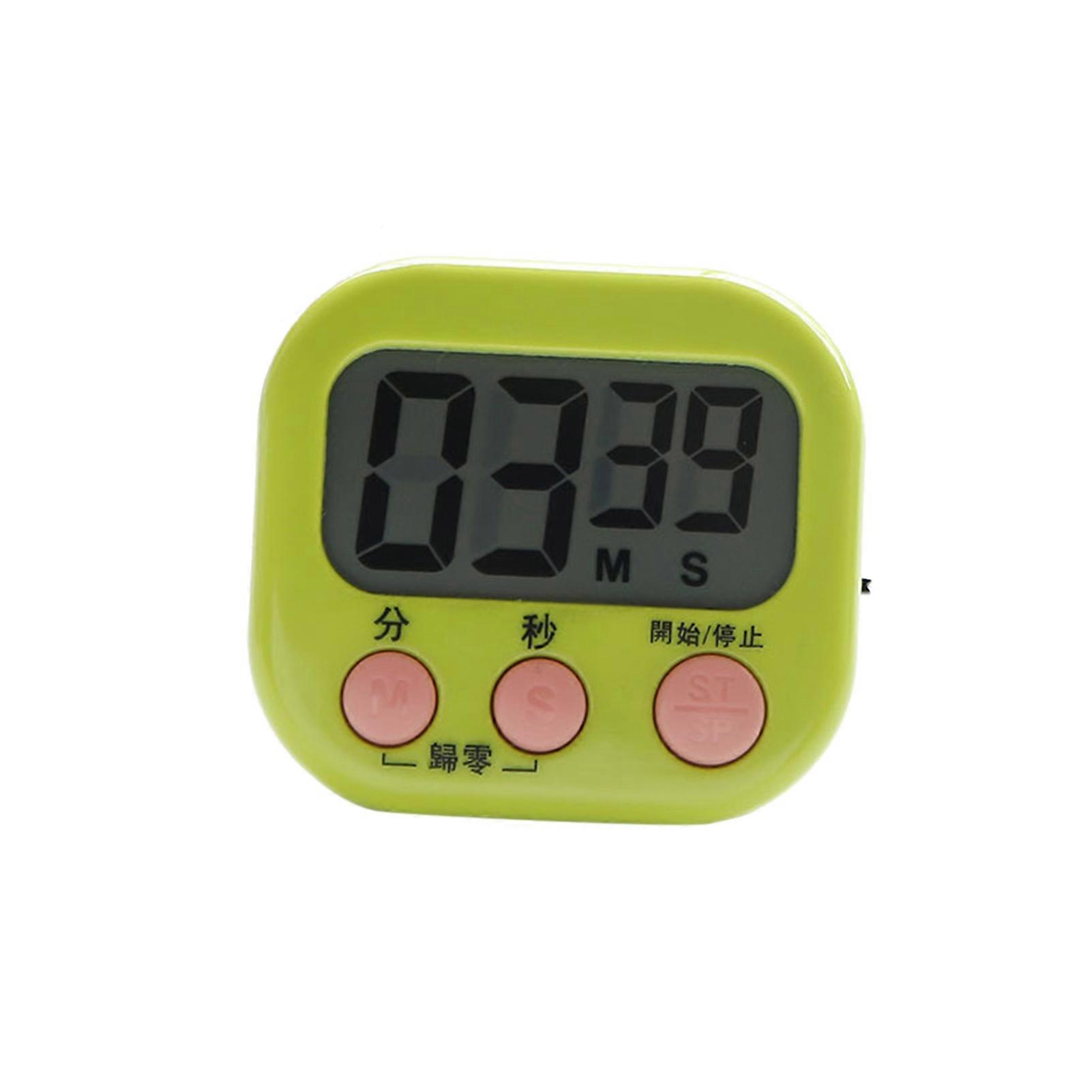Multi Function Electronic Timer Big LED Display Learning Management Timer for Work StudyGreen
