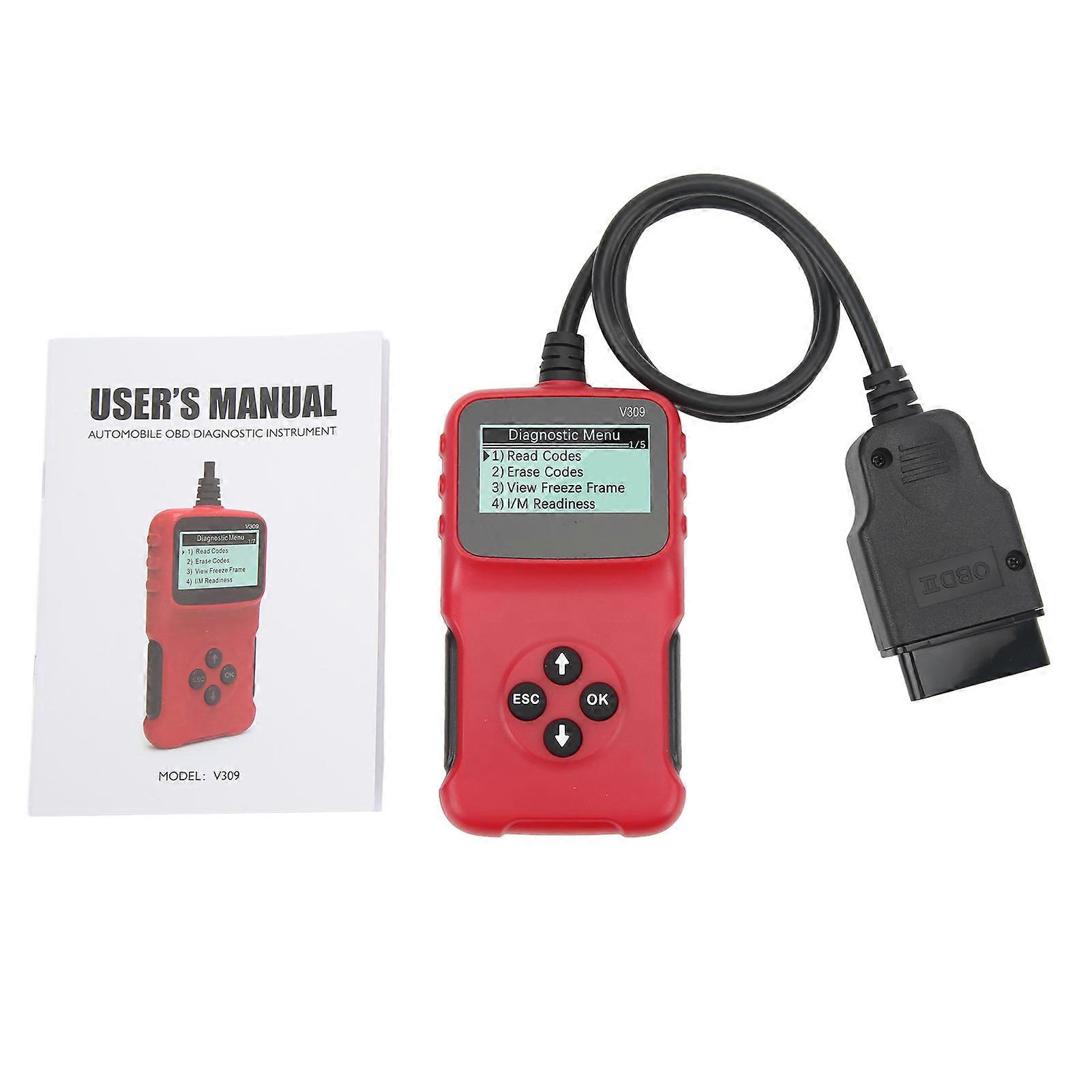 OBD2 Scanner Multilanguage Code Reader Professional Car Diagnostic Tool for Vehicles YEMAA