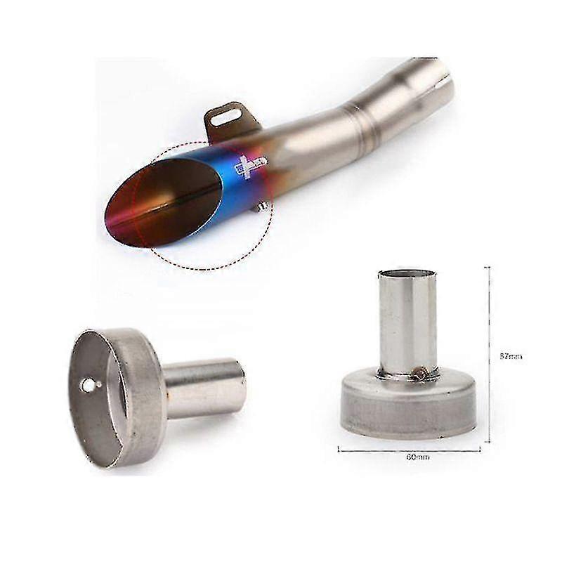 Universal Front Mid End Catalyst Motorrad Auspuffschalldämpfer