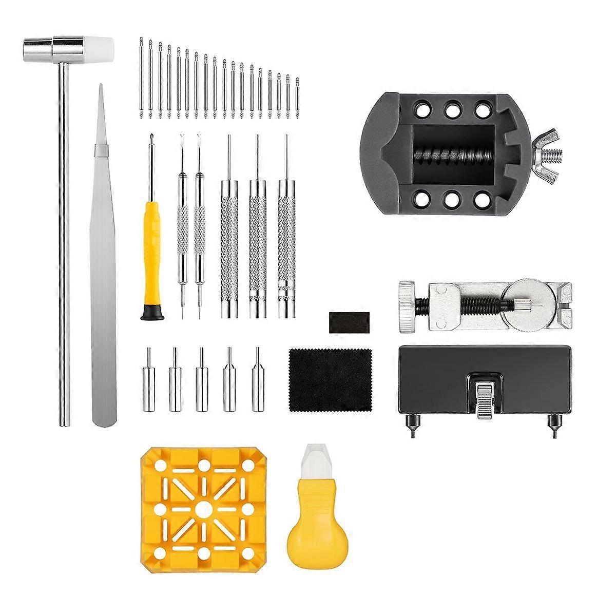Watch Repair Kit, Watch Repair Tools Professional Spring Bar Tool Set, Watch Band Link Pin Tool Set