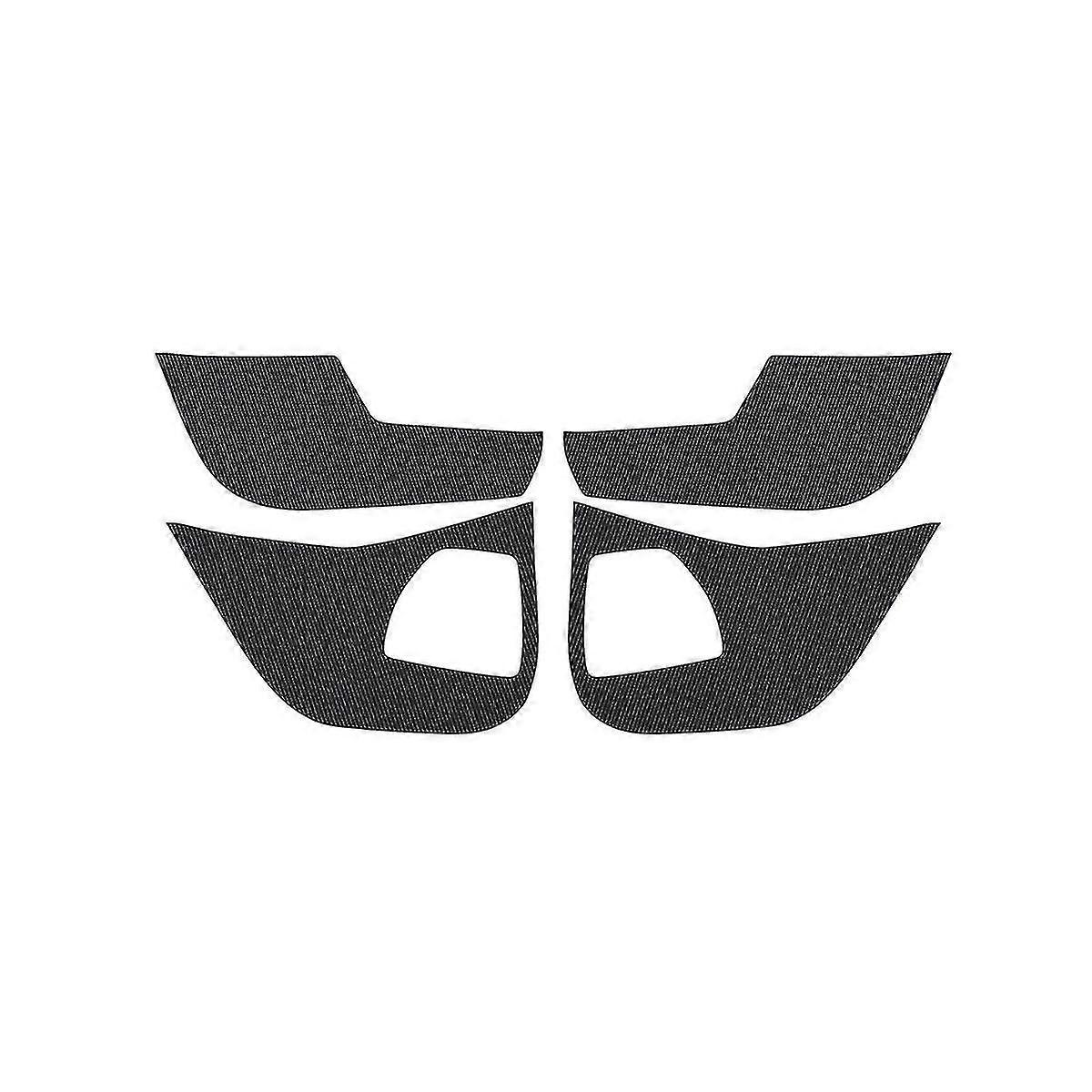 מכונית פחמן דלת מגן דלת כרית דלת קרש אנטי- כרית נגד כיסוי מחצלת מלוכלך עבור Xr-v -v Vezel 2