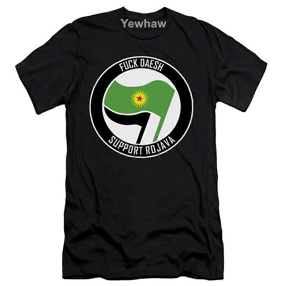 Vittu Daesh. Tuki Rojava &; Rojava T-paita