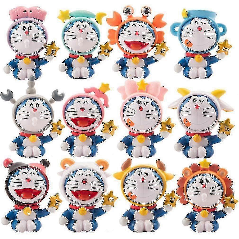Doraemon Constellation Series Muñeca Anime 12pcs