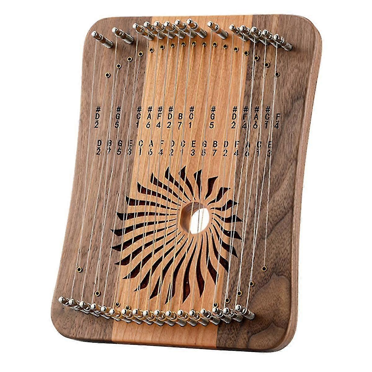 Lyre Harp 31 Strings Lyre Fingerplay Piano Thumb Kalyre Professional Harp Keyboard Musical Instrum