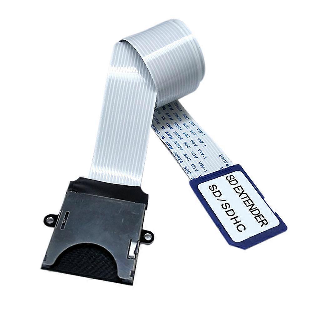 SD to SD Card Extension Cable Card Read Adapter Flexible Extender -SD to SD/SDHC/SDXC Memory Card E