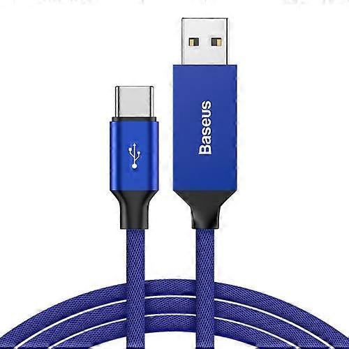 Baseus 3A USB to USB-C / Type-C Cloth Texture Intelligent Data Cable