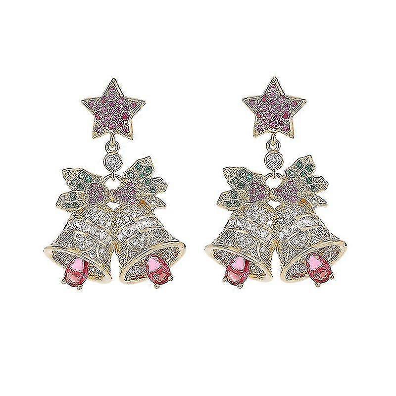 Et boucles d’oreilles, boucles d’oreilles incrustées de zircon coloré S925