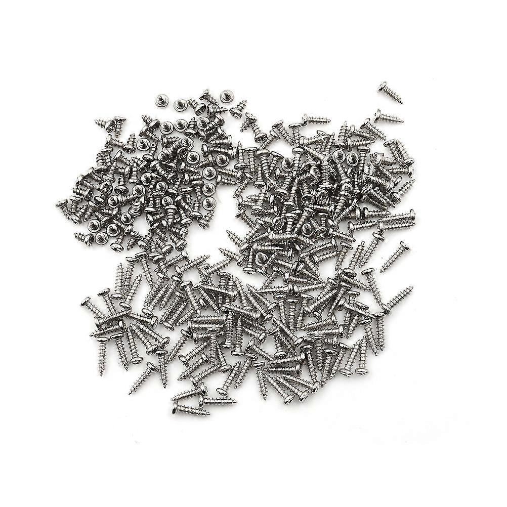 100 Pcs Material Precision M2 Screw Thread Diameter Round Head Cross Screws Self Tapping Screw