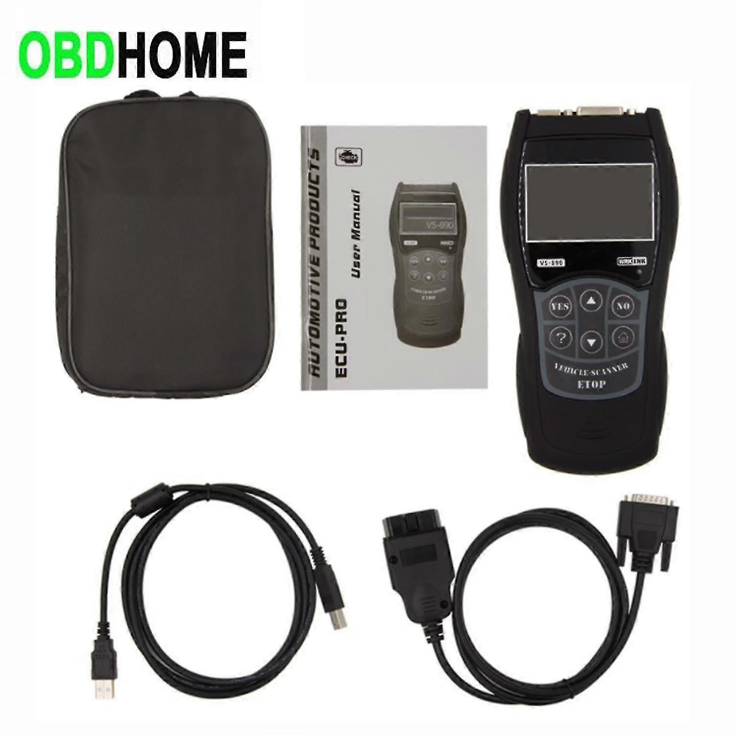 Newest Detector For Vgate Vs890s Obd2 Diagnostic Scanner Vs890 Vgate Scan Tool Vs 890 Can-bus Multi-languages Car Code Reader