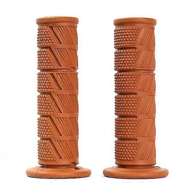 רטרו אחיזת מוטו חלקי קטנוע קלאסיים וינטאג '7/8 מוט ידית אופנוע אופנוע 22 מ"מ 22 מ"מ עבור כידון אופנוע גומי קפה רייסר